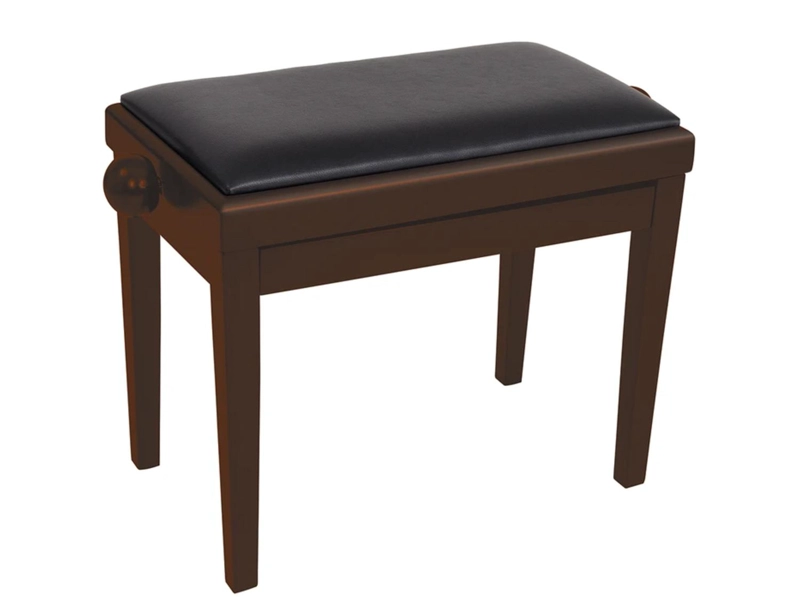 TABURETE PARA PIANO VILLA IMPORT AJUSTABLE CON CAJÓN - 1