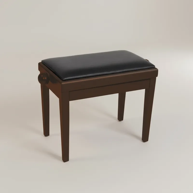 TABURETE PARA PIANO VILLA IMPORT AJUSTABLE CON CAJÓN - 3