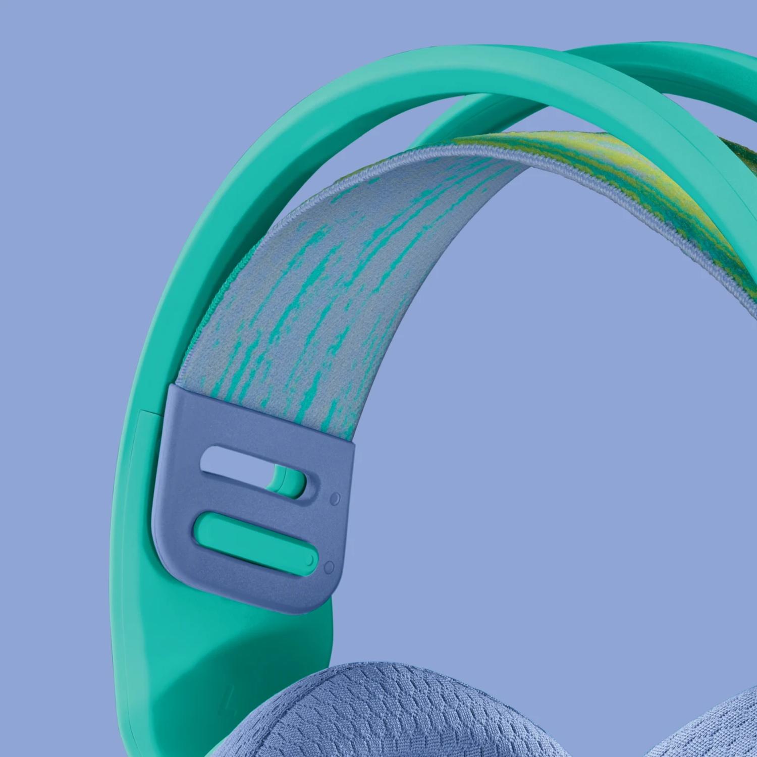 AURICULARES OVER-EAR ALAMBRICO LOGITECH G335 MINT - 4