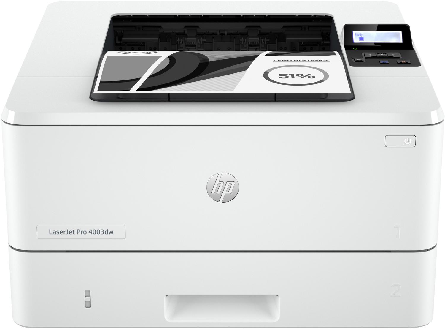 IMPRESORA LASER HP LASERJET PRO 4003DW MONOCROMATICA WIFI - 1