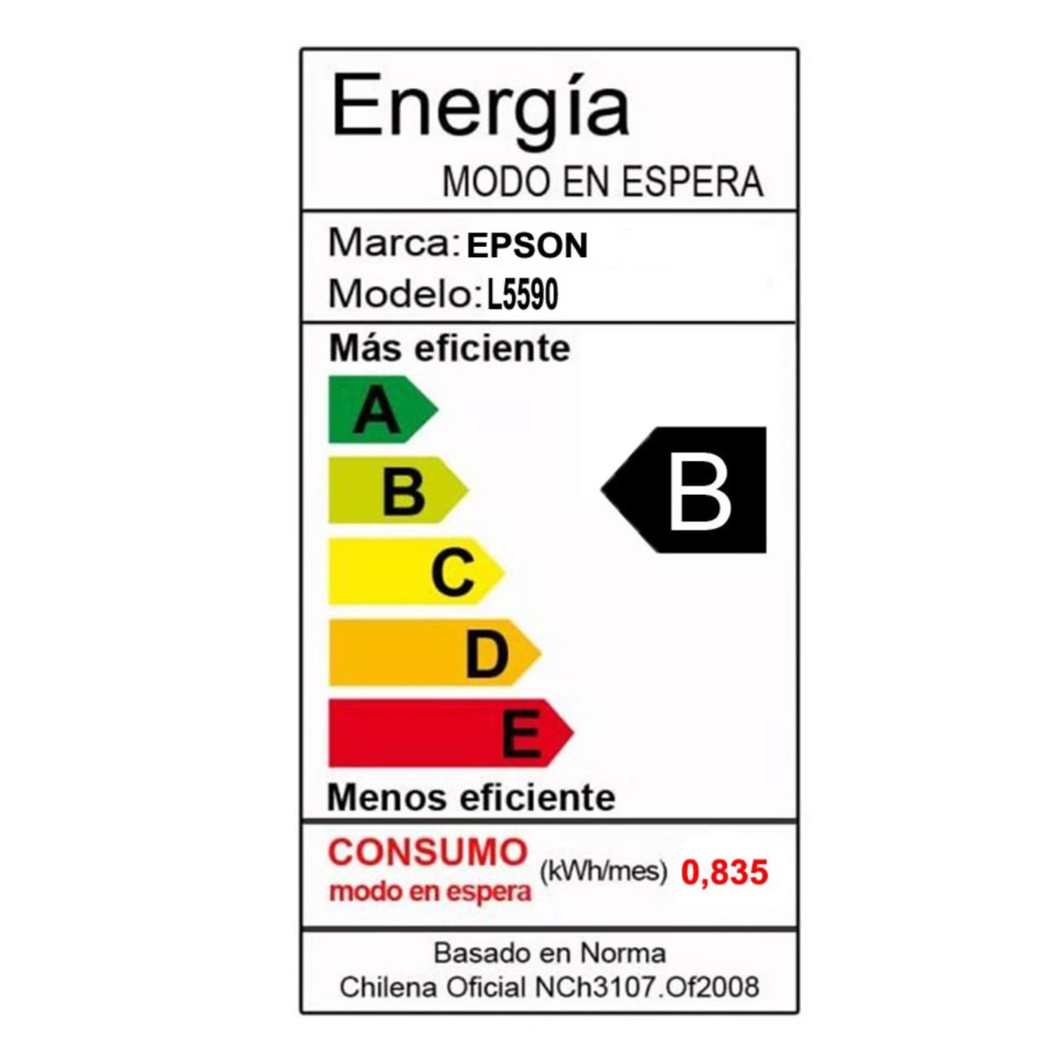 IMPRESORA MULTIFUNCIONAL EPSON ECOTANK L5590 COLOR WIFI - 9