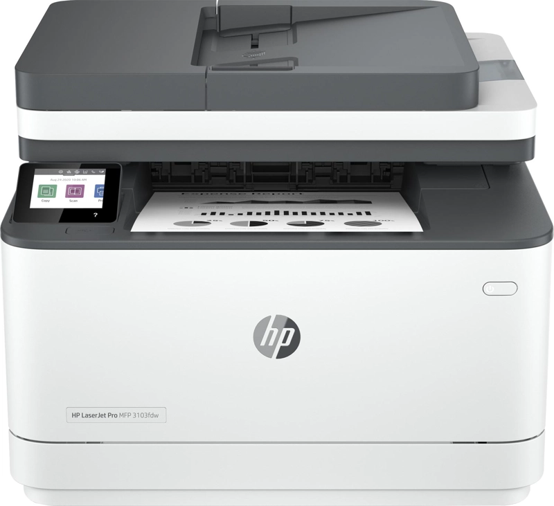 IMPRESORA MULTIFUNCIONAL HP LASERJET PRO MFP 3103FDW MONOCROMATICA WIFI - 1