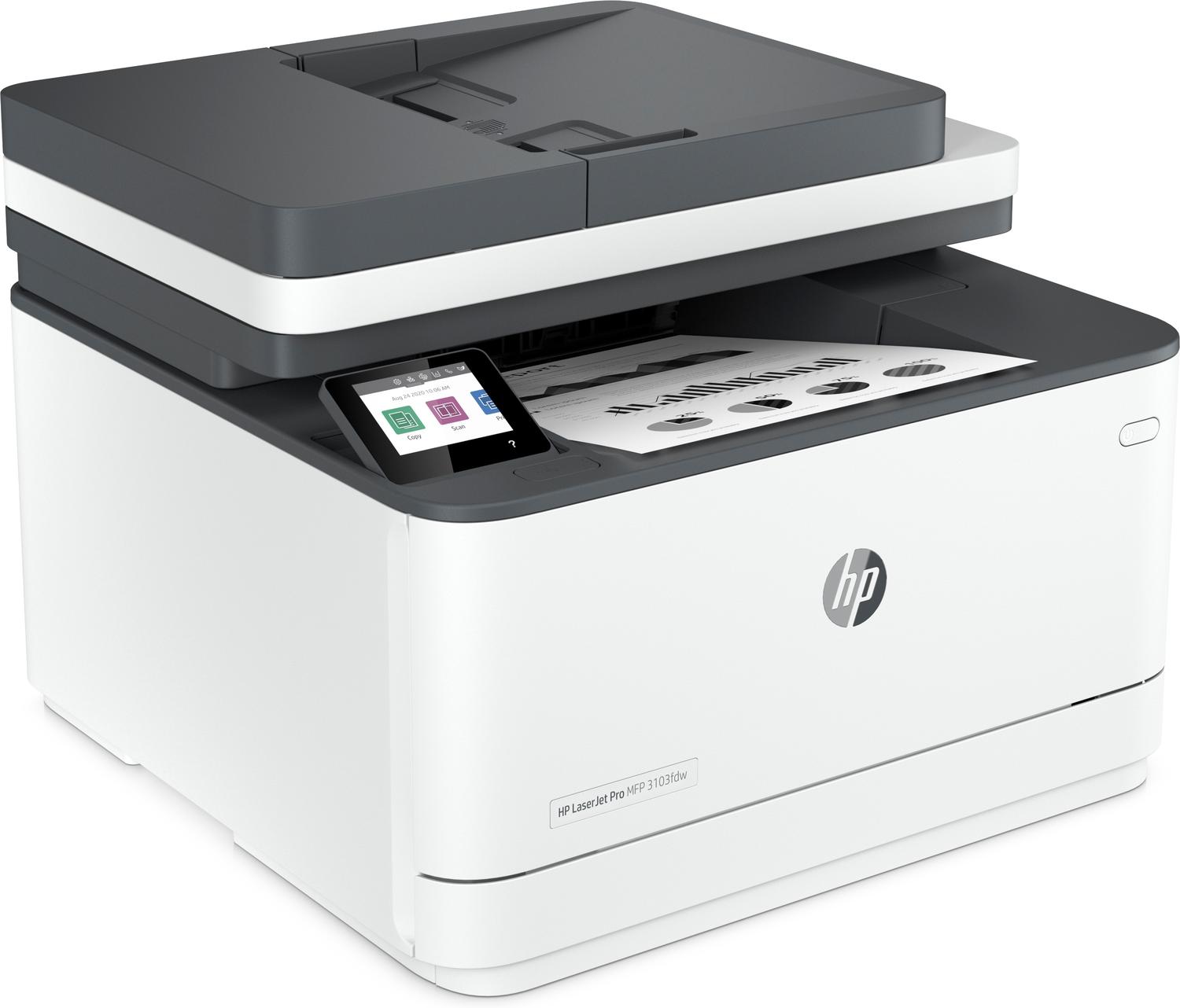 IMPRESORA MULTIFUNCIONAL HP LASERJET PRO MFP 3103FDW MONOCROMATICA WIFI - 11