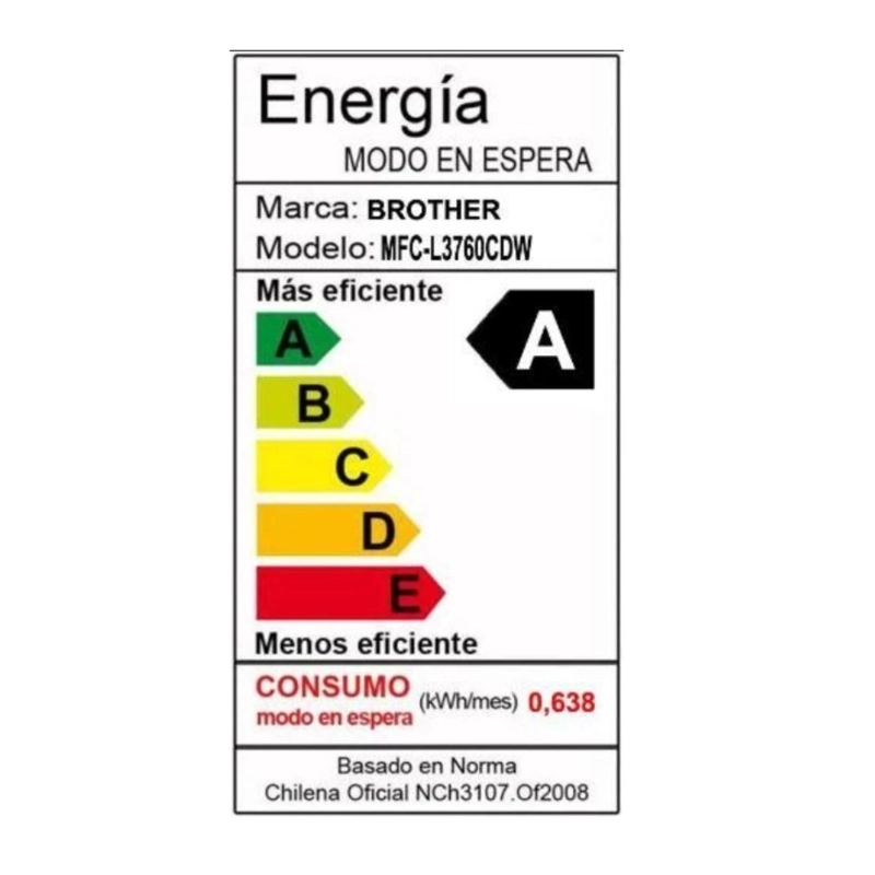 IMPRESORA MULTIFUNCIONAL BROTHER MFC-L3760CDW COLOR WIFI - 9