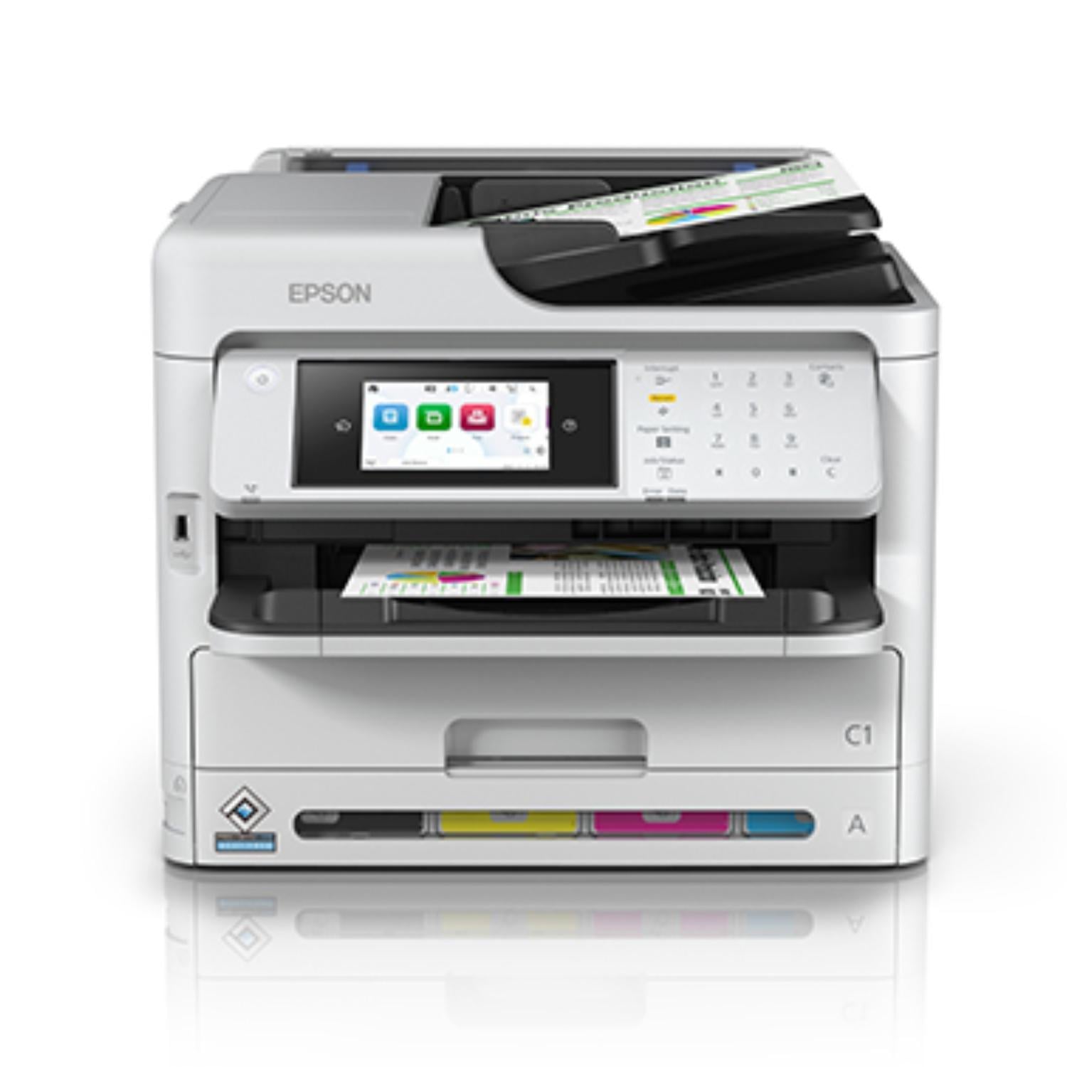 IMPRESORA MULTIFUNCIONAL EPSON WORKFORCE PRO WF-C5890 COLOR WIFI - 1