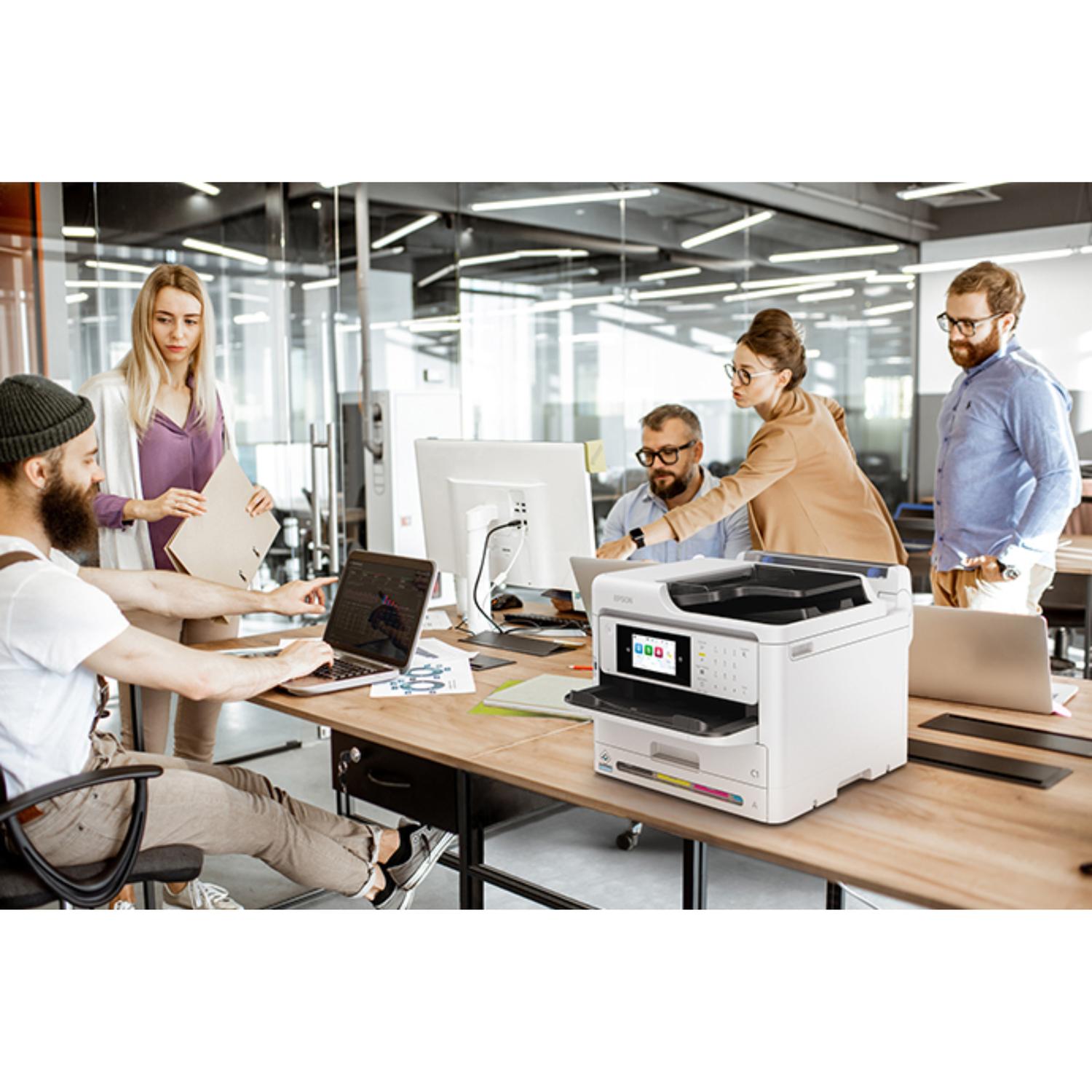 IMPRESORA MULTIFUNCIONAL EPSON WORKFORCE PRO WF-C5890 COLOR WIFI - 8