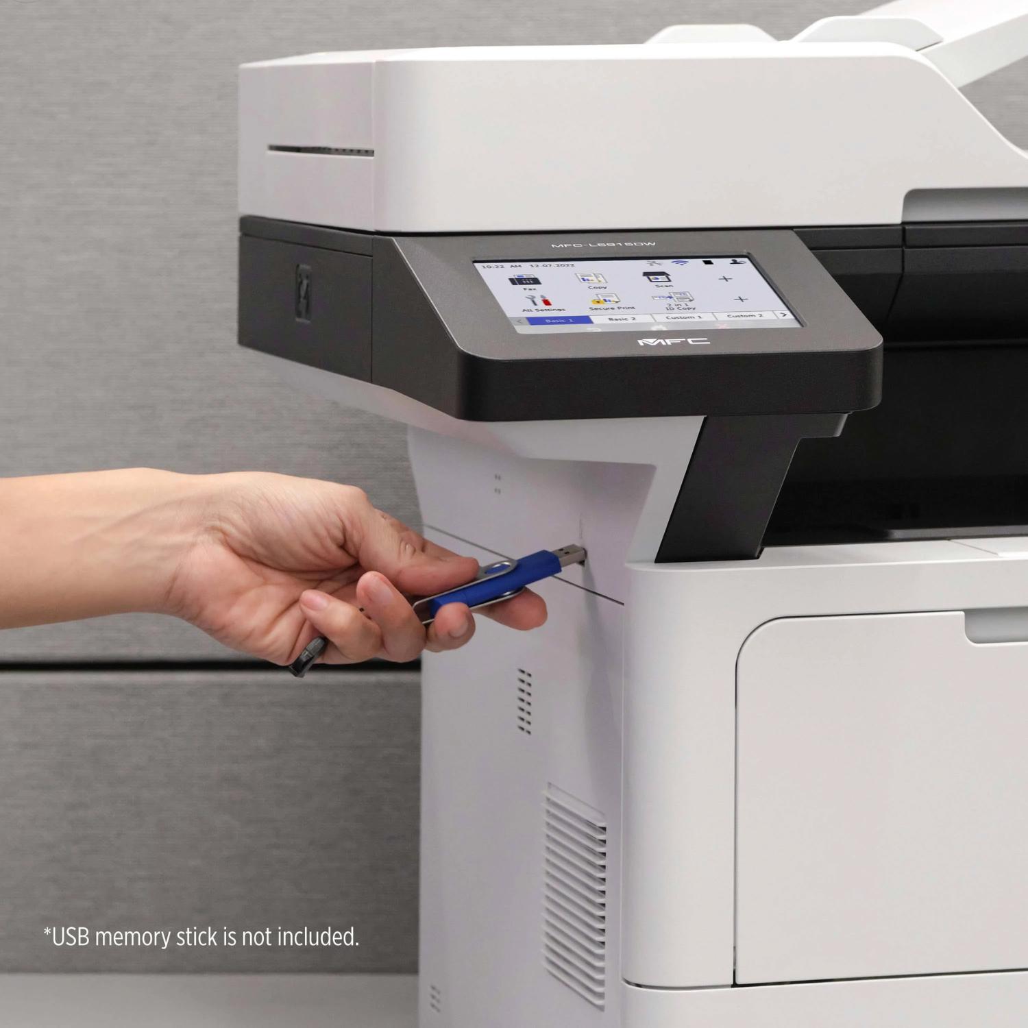 IMPRESORA MULTIFUNCIONAL BROTHER MFC-L5915DW MONOCROMÁTICA WIFI - 7