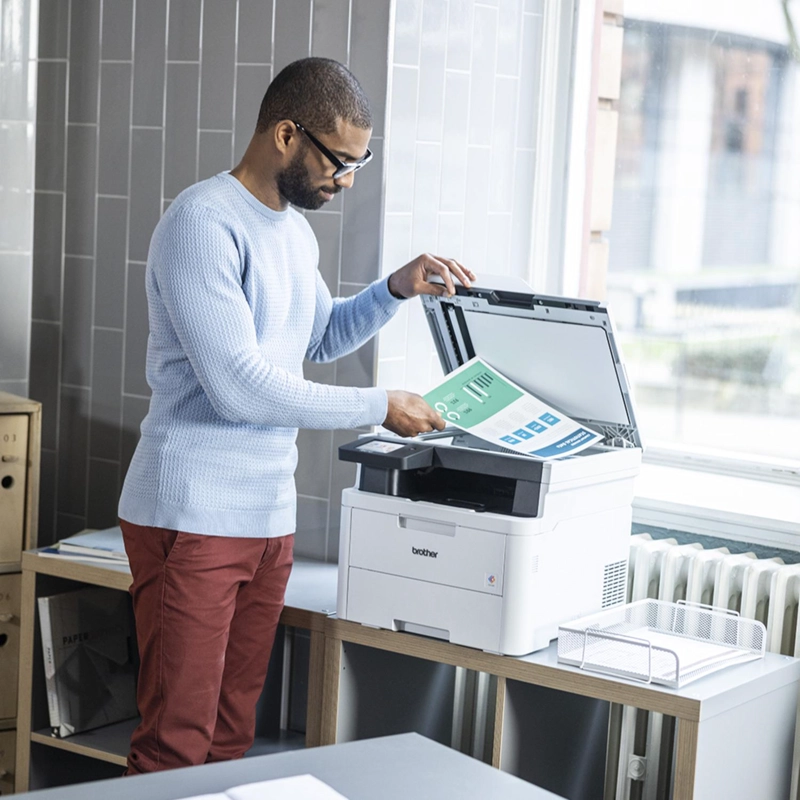 IMPRESORA MULTIFUNCIONAL BROTHER DCP-L3560CDW COLOR WIFI - 7