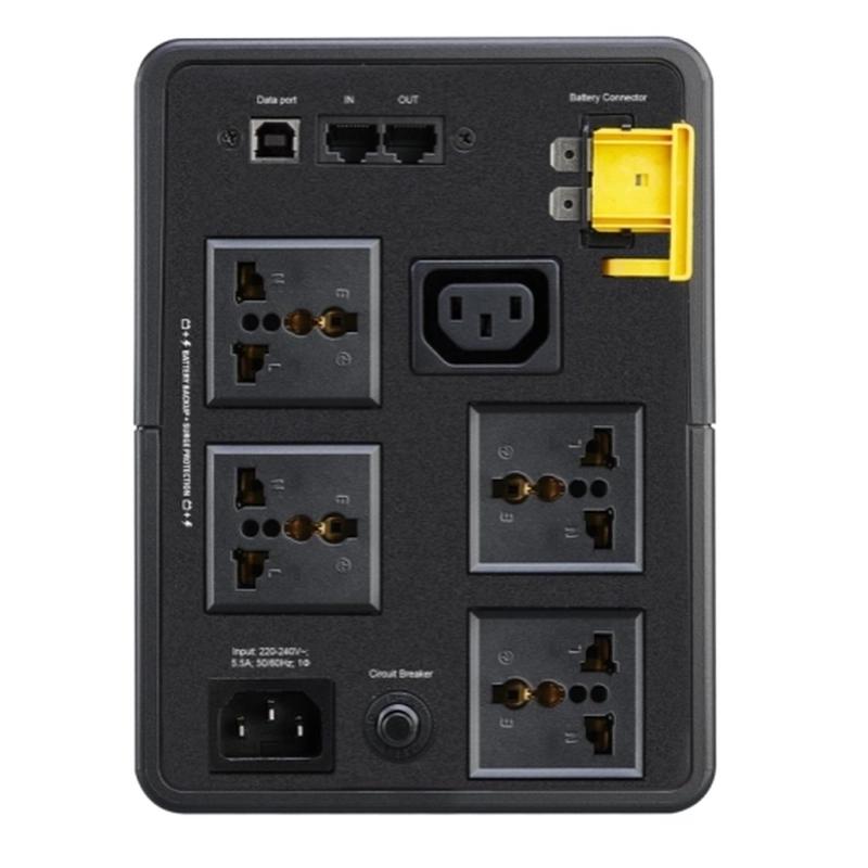 UPS APC 1200 VA BX1200MI-MS INTERACTIVA 5 SALIDAS - 4