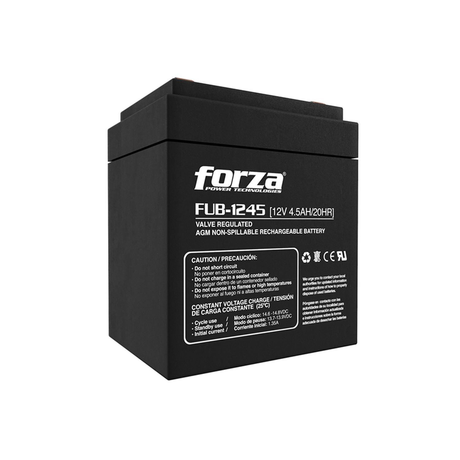 BATERÍA PARA UPS FORZA FUB-1245 SELLADA RECARGABLE - 4