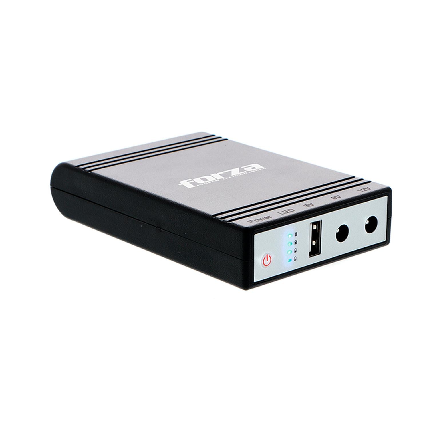 MINI UPS FORZA DC-140USB USB SALIDAS DE 5/9/12V - 3