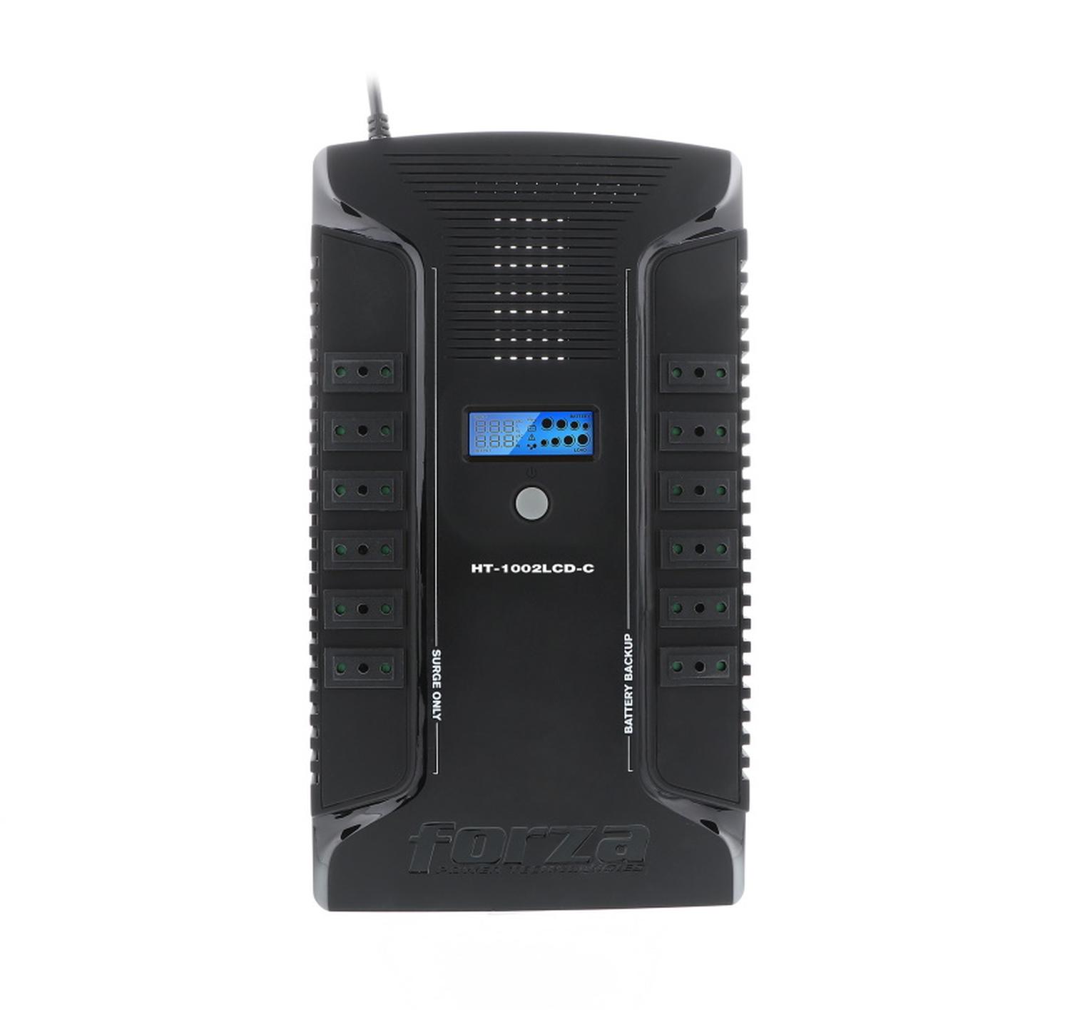UPS FORZA 1000 VA HT-1002LCD-C INTERACTIVA 12 SALIDAS - 1