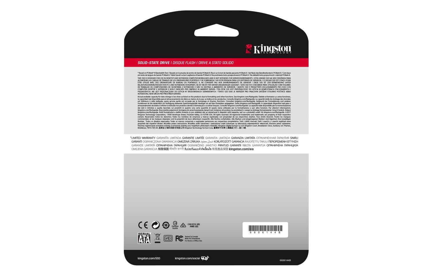 DISCO ESTADO KINGSTON SA400S37/960G SÓLIDO INTERNO A400 960GB 2.5' - 5