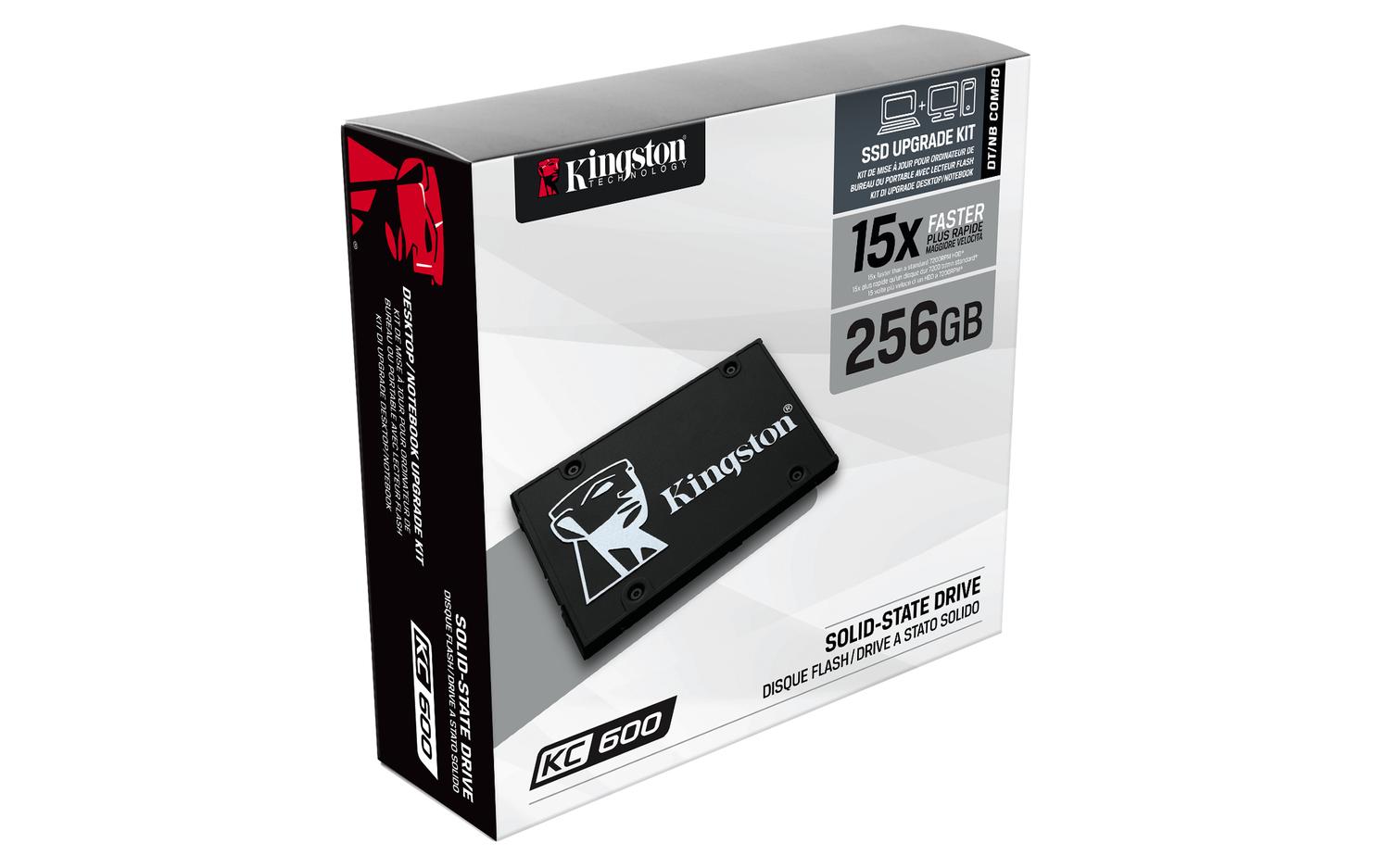 DISCO ESTADO KINGSTON SKC600/256G SÓLIDO INTERNO KC600 256GB 2.5' - 5