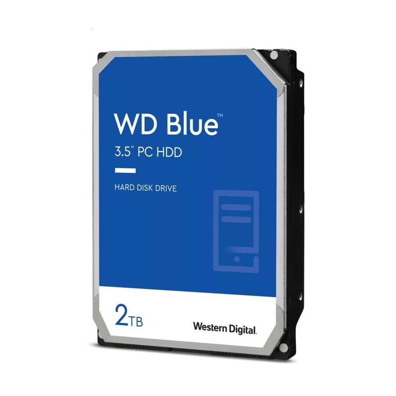 DISCO DURO INTERNO WD BLUE PC DESKTOP 2TB 3.5' - 1