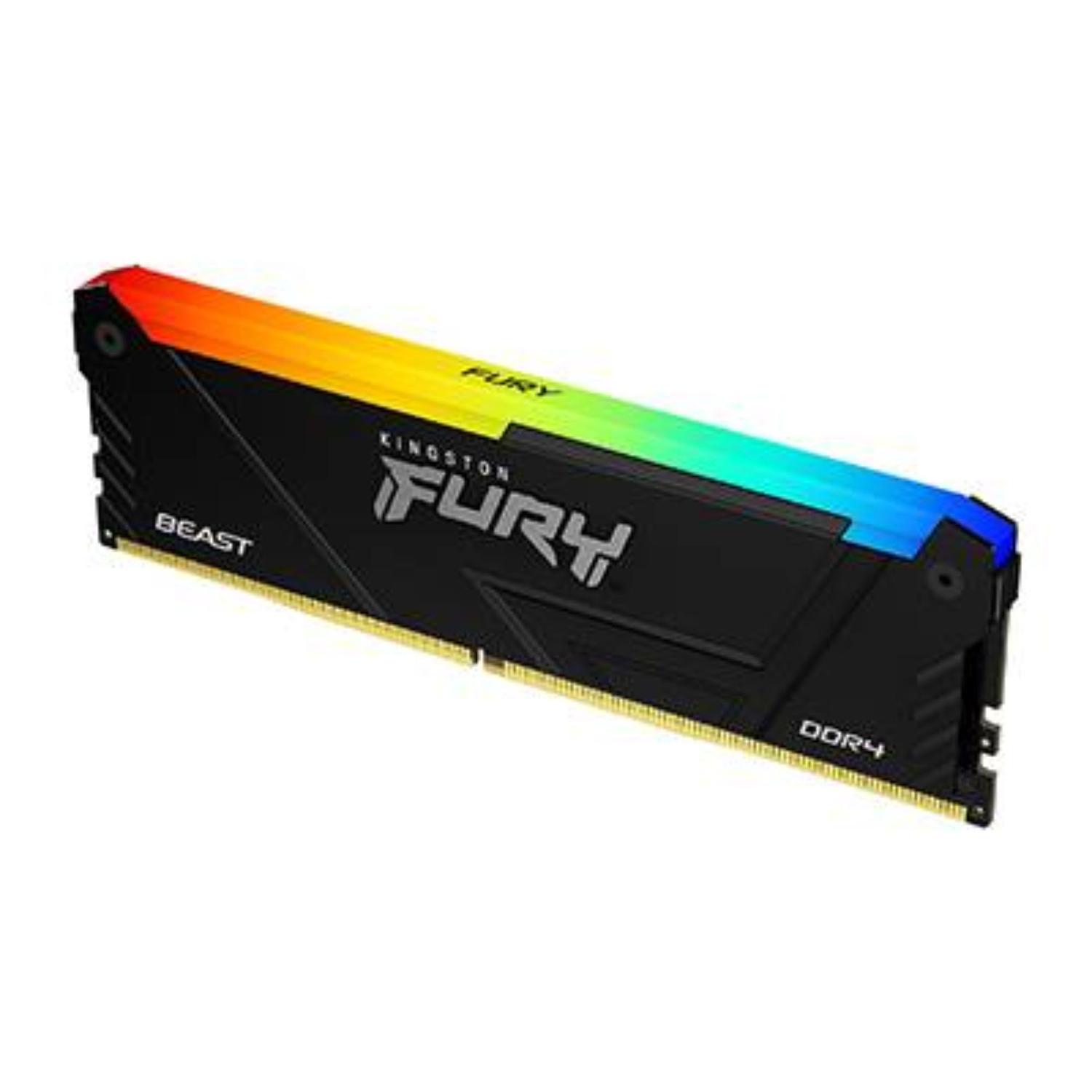 MEMORIA RAM KINGSTON KF436C17BB2A/8 FURY BEAST RGB 8 GB DDR4 3600 MHZ - 1