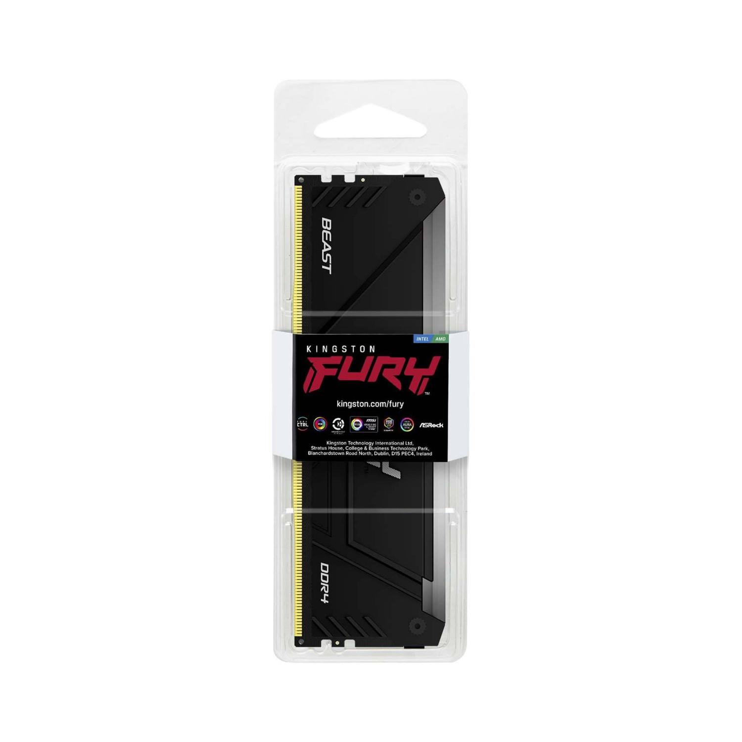 MEMORIA RAM KINGSTON KF436C17BB2A/8 FURY BEAST RGB 8 GB DDR4 3600 MHZ - 2