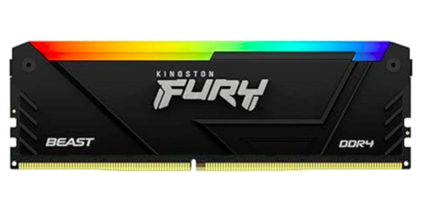 MEMORIA RAM KINGSTON KF432C16BB2A/16 FURY BEAST RGB 16 GB DDR4 3200 MHZ - 2