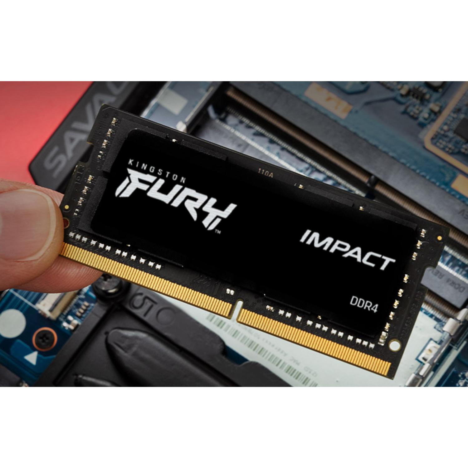 MEMORIA RAM KINGSTON KF432S20IB/8 FURY IMPACT 8 GB DDR4 3200 MHZ - 5
