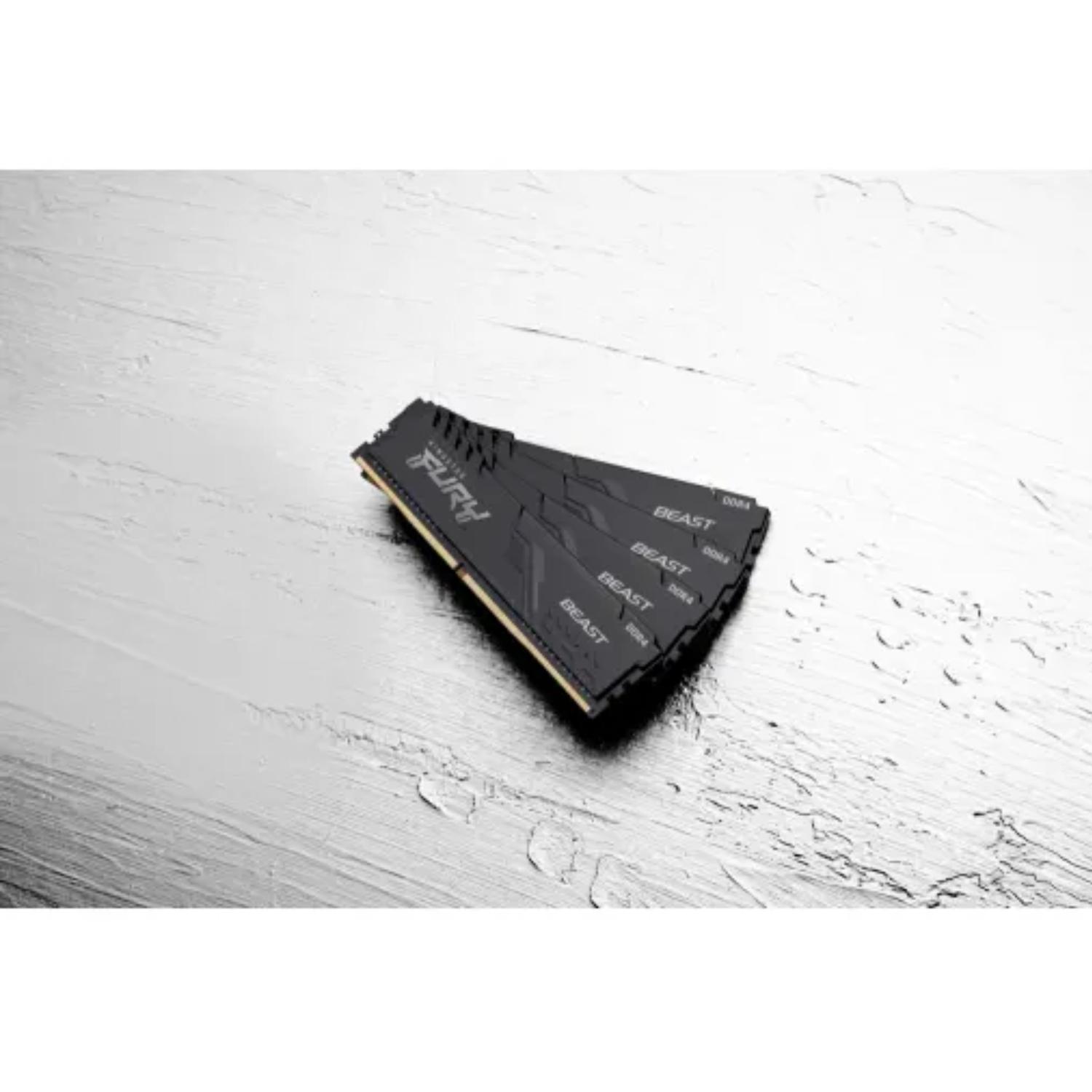 MEMORIA RAM KINGSTON KF436C18BB/16 FURY BEAST BLACK 16 GB DDR4 3600 MHZ - 7