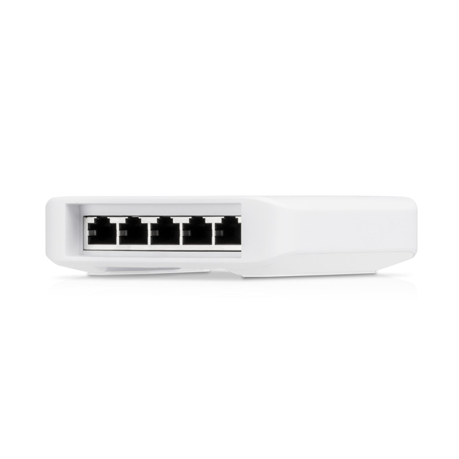SWITCH ADMINISTRABLE UBIQUITI 5 PUERTOS UNIFI USW‑FLEX POE - 7