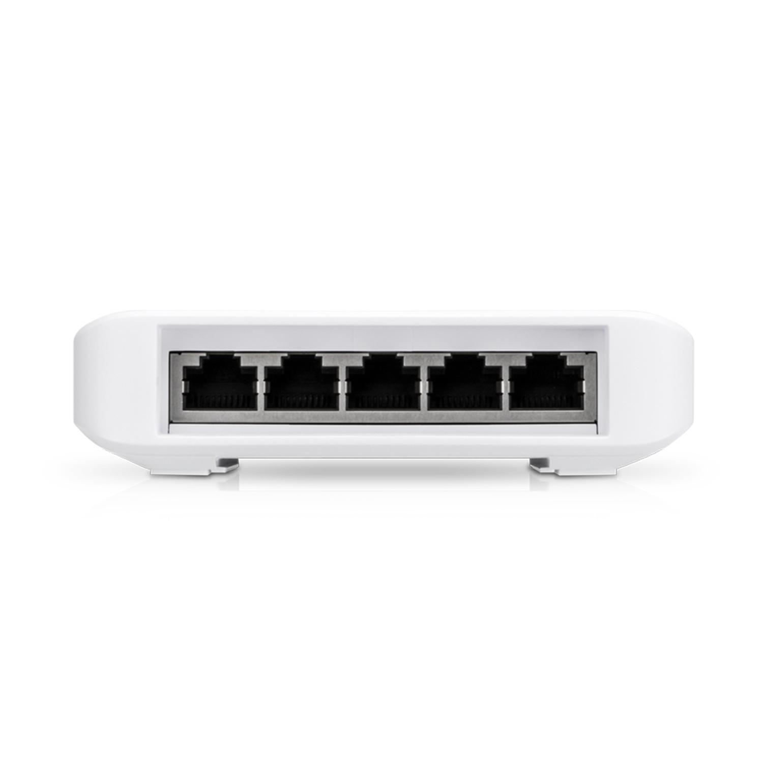 SWITCH ADMINISTRABLE UBIQUITI 5 PUERTOS UNIFI USW‑FLEX POE - 8