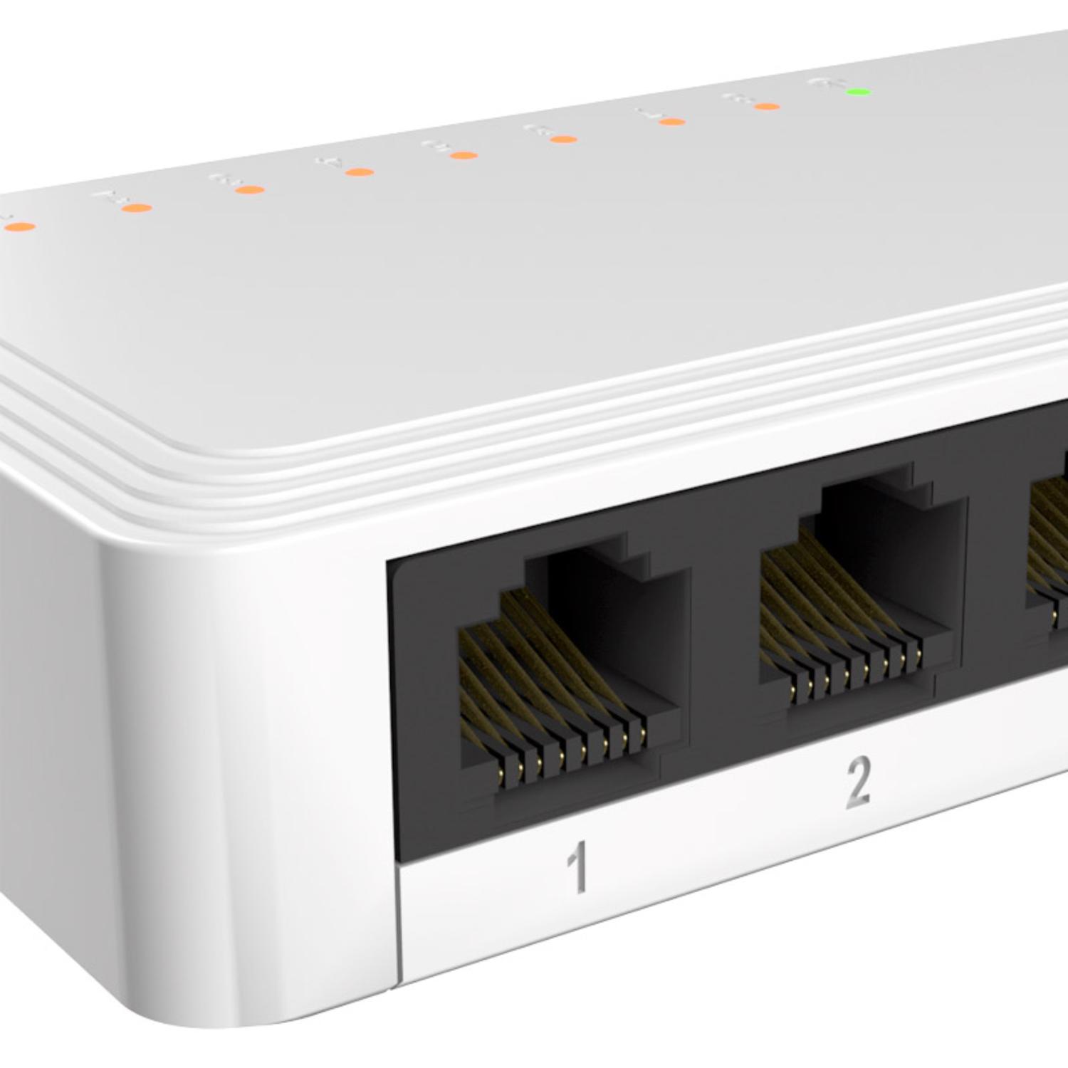 SWITCH NEXXT SOLUTIONS NSW-N801G DE ESCRITORIO 8 PUERTOS - 4