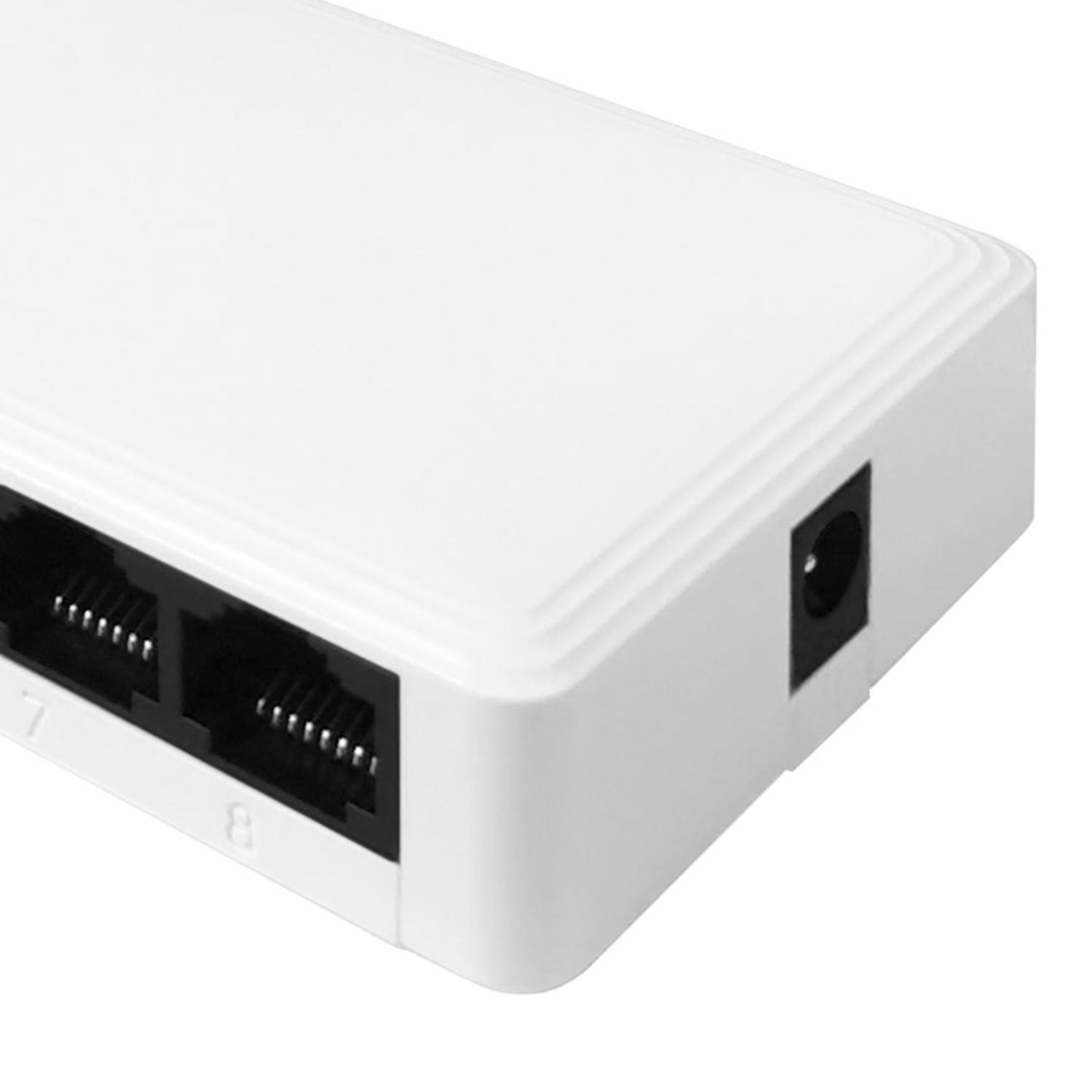 SWITCH NEXXT SOLUTIONS NSW-N801G DE ESCRITORIO 8 PUERTOS - 5