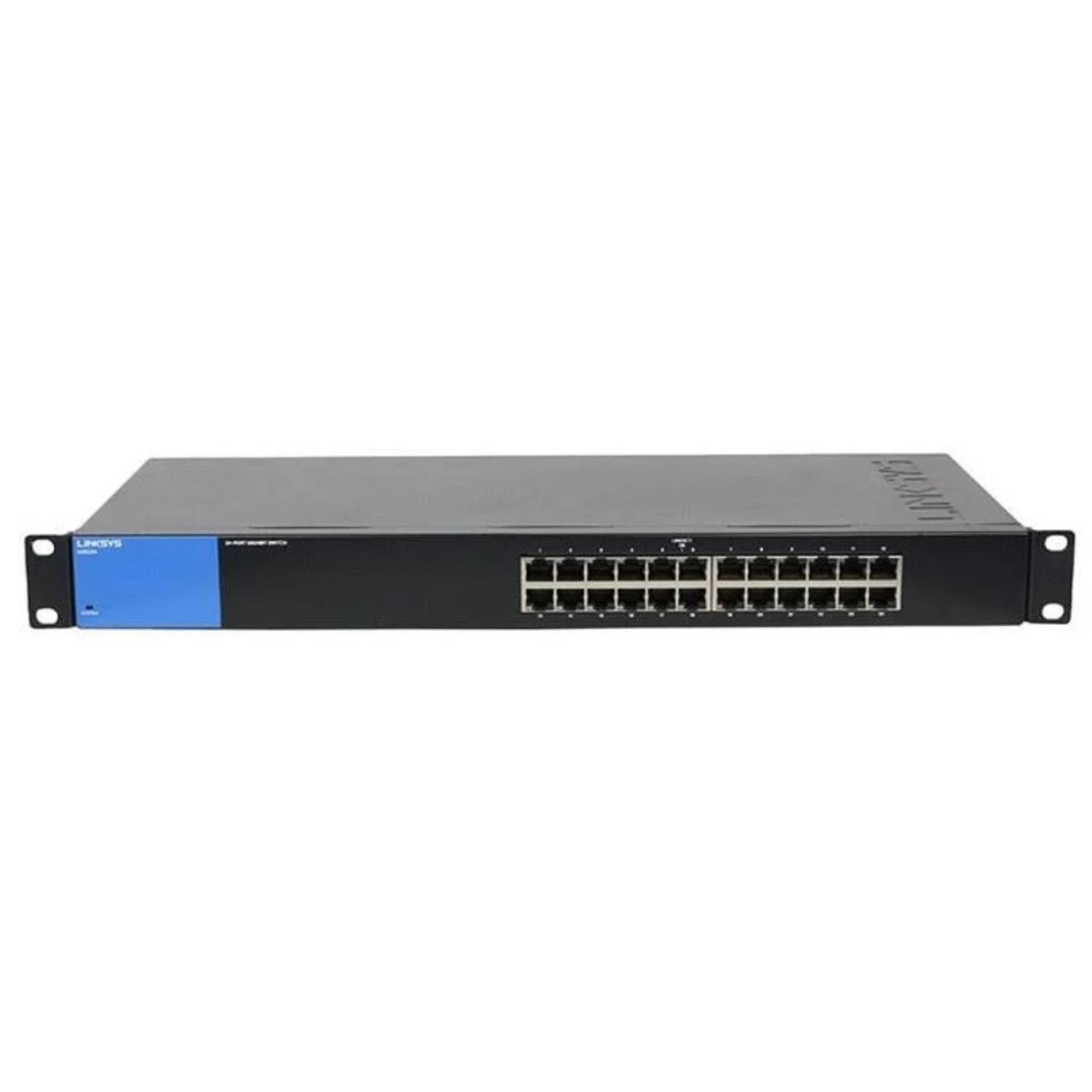 SWITCH NO ADMINISTRADO LINKSYS 24 PUERTOS LGS124P POE - 2