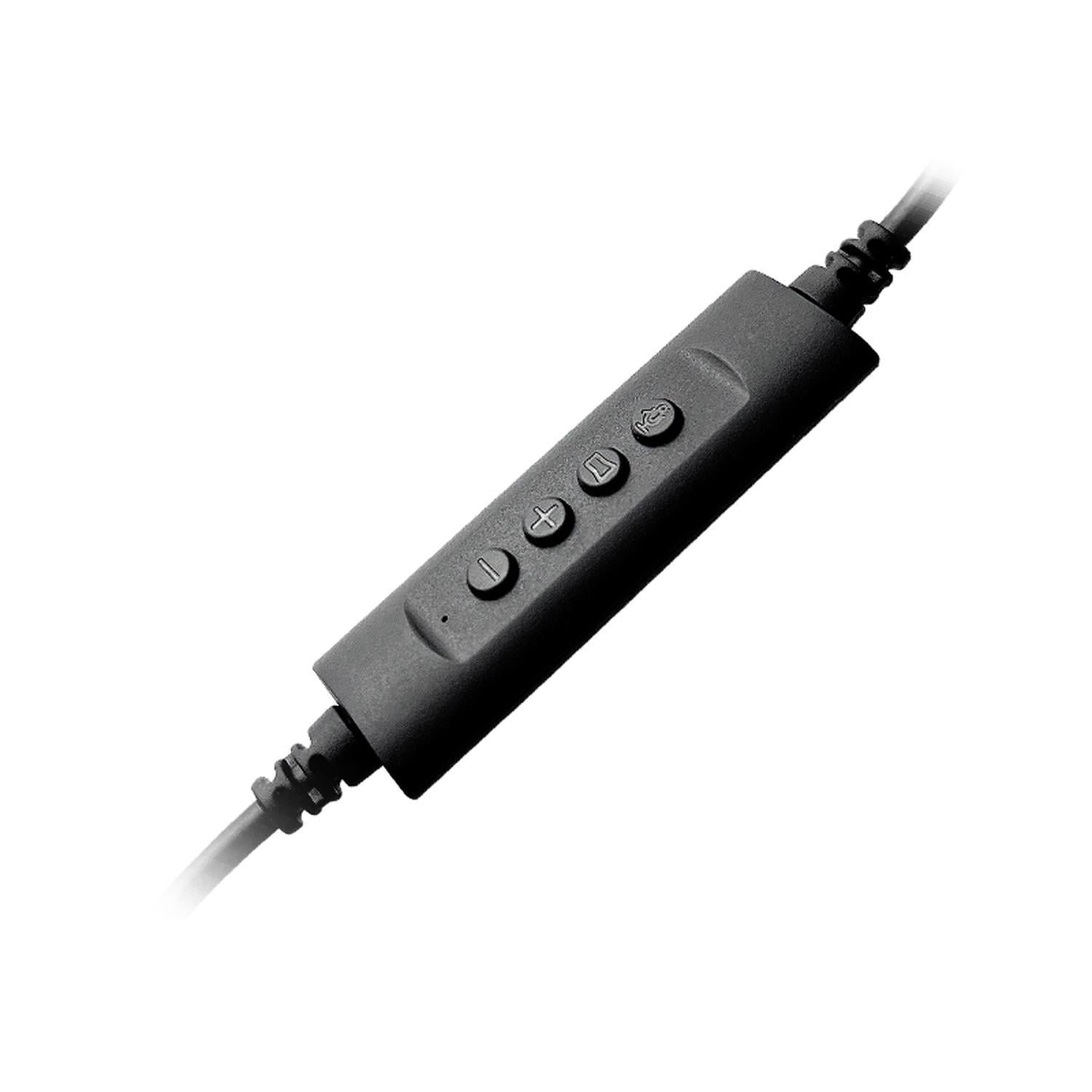 AUDIFONOS TELETRABAJO KLIP XTREME KCH-510 ALAMBRICO NEGRO - 5