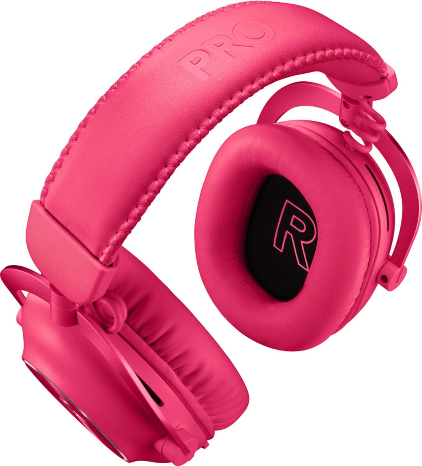 AUDIFONOS GAMER LOGITECH PRO X 2 LIGHTSPEED INALAMBRICO ROSA - 5