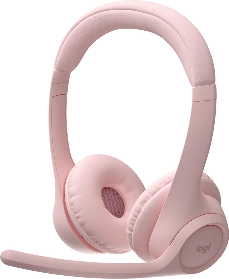 AUDIFONOS TELETRABAJO LOGITECH ZONE 300 INALAMBRICO ROSA - 1