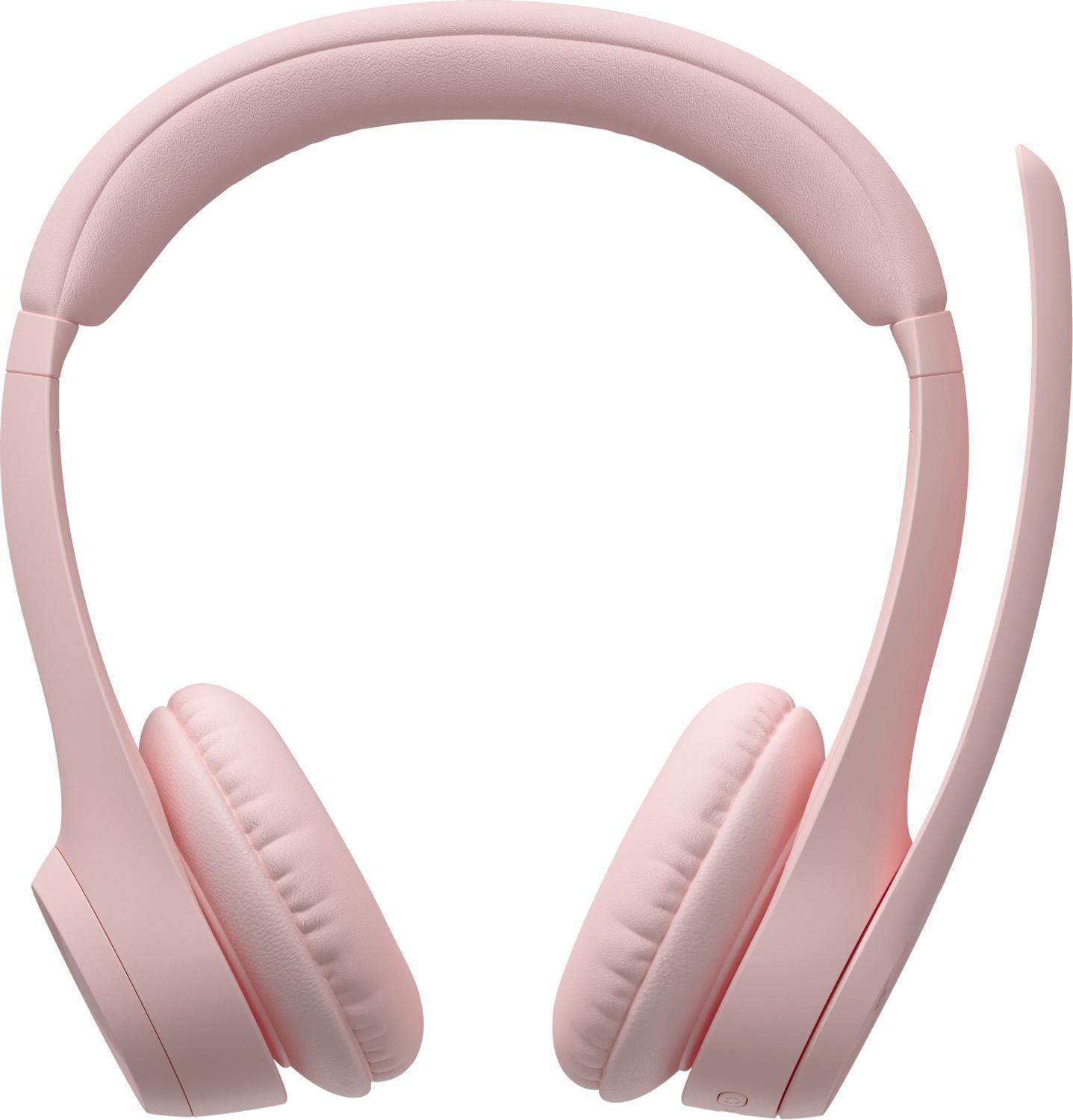 AUDIFONOS TELETRABAJO LOGITECH ZONE 300 INALAMBRICO ROSA - 2