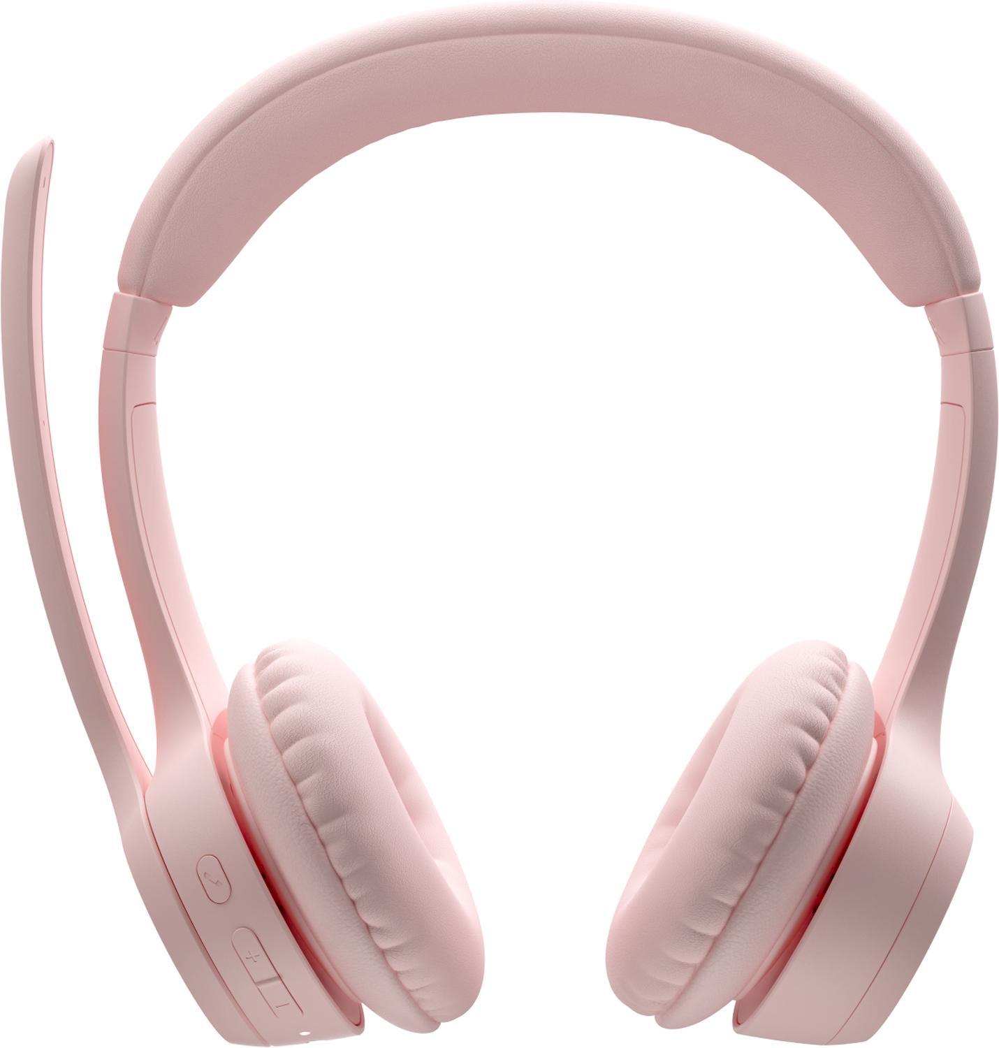 AUDIFONOS TELETRABAJO LOGITECH ZONE 300 INALAMBRICO ROSA - 3