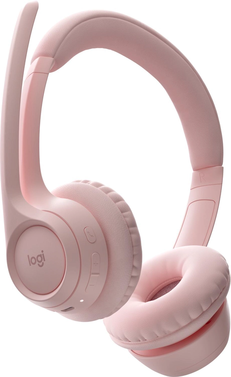 AUDIFONOS TELETRABAJO LOGITECH ZONE 300 INALAMBRICO ROSA - 4