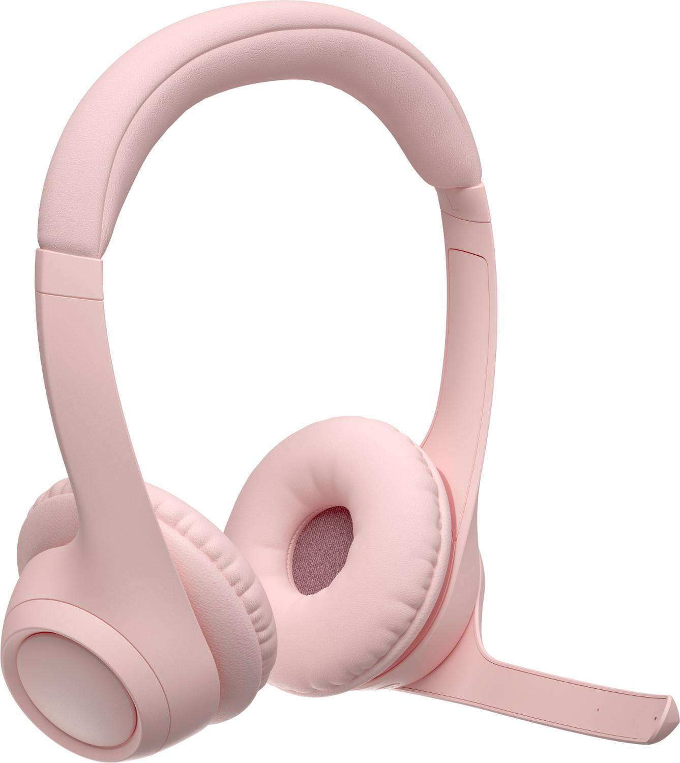 AUDIFONOS TELETRABAJO LOGITECH ZONE 300 INALAMBRICO ROSA - 5