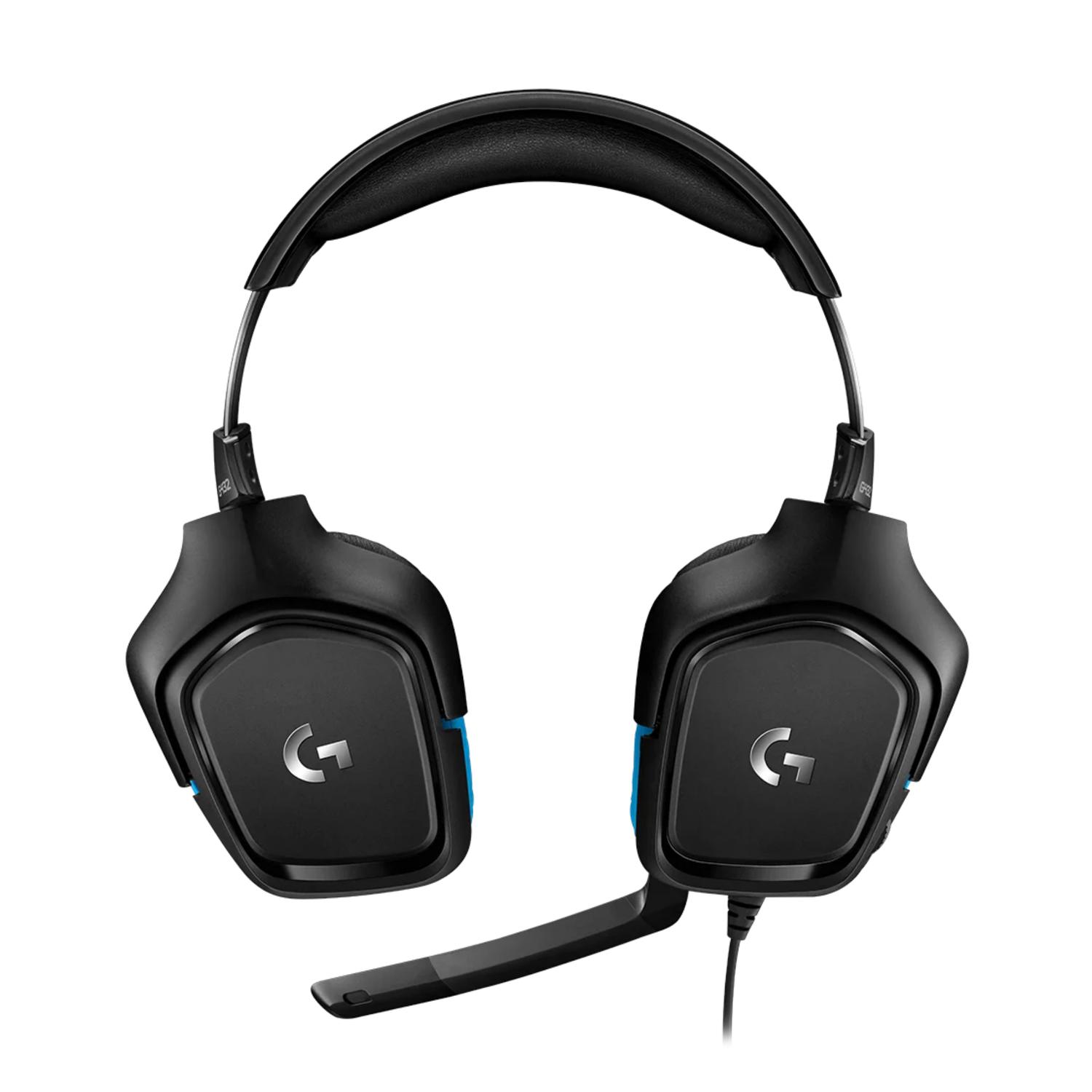 AUDIFONOS DIADEMA GAMER LOGITECH G432 ALAMBRICO NEGRO - 4