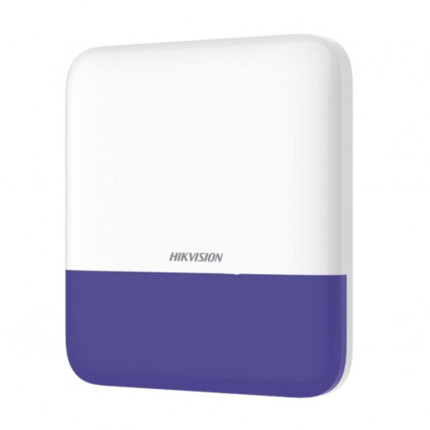 SIRENA HIKVISION DS-PS1-E-WB/B INALAMBRICA EXTERIOR AXPRO LUZ AZUL - 1