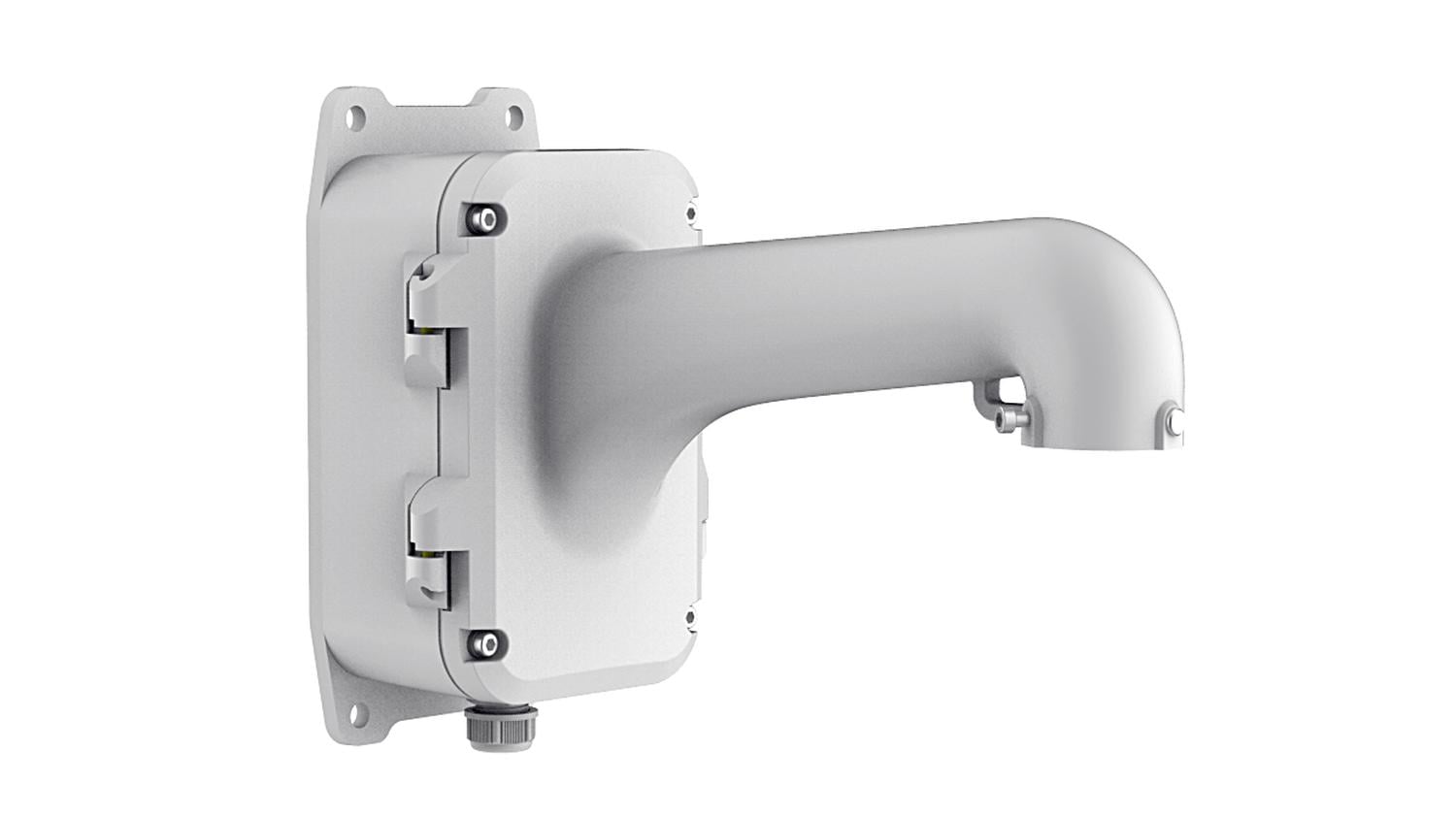 BRAZO HIKVISION DS-1604ZJ-BOX PTZ A MURO CON CAJA DE CONEXIONES INSTALABLE EN PARED - 1