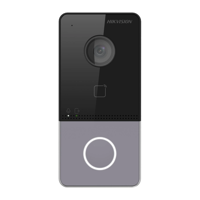 VIDEO PORTERO HIKVISION IP 2MP WIFI IP65 VISUALIZACION CEL. POE DS-KV6113-WPE1 - 1