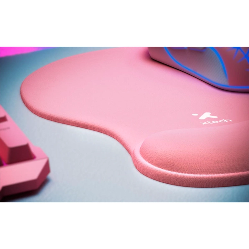 MOUSE PAD XTECH XTA-530 JUEGOS ROSA - 5