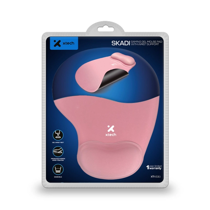 MOUSE PAD XTECH XTA-530 JUEGOS ROSA - 6