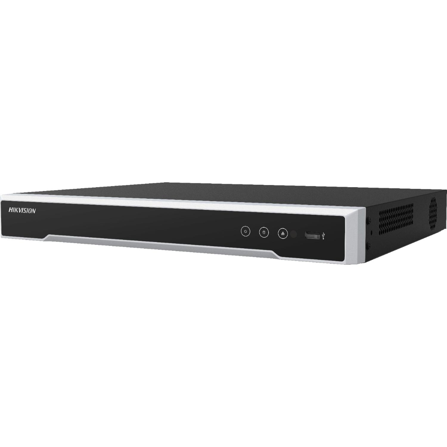 GRABADORA HIKVISION VÍDEO EN RED (NVR) NEGRO, PLATA DS-7608NI-Q2-8P - 1
