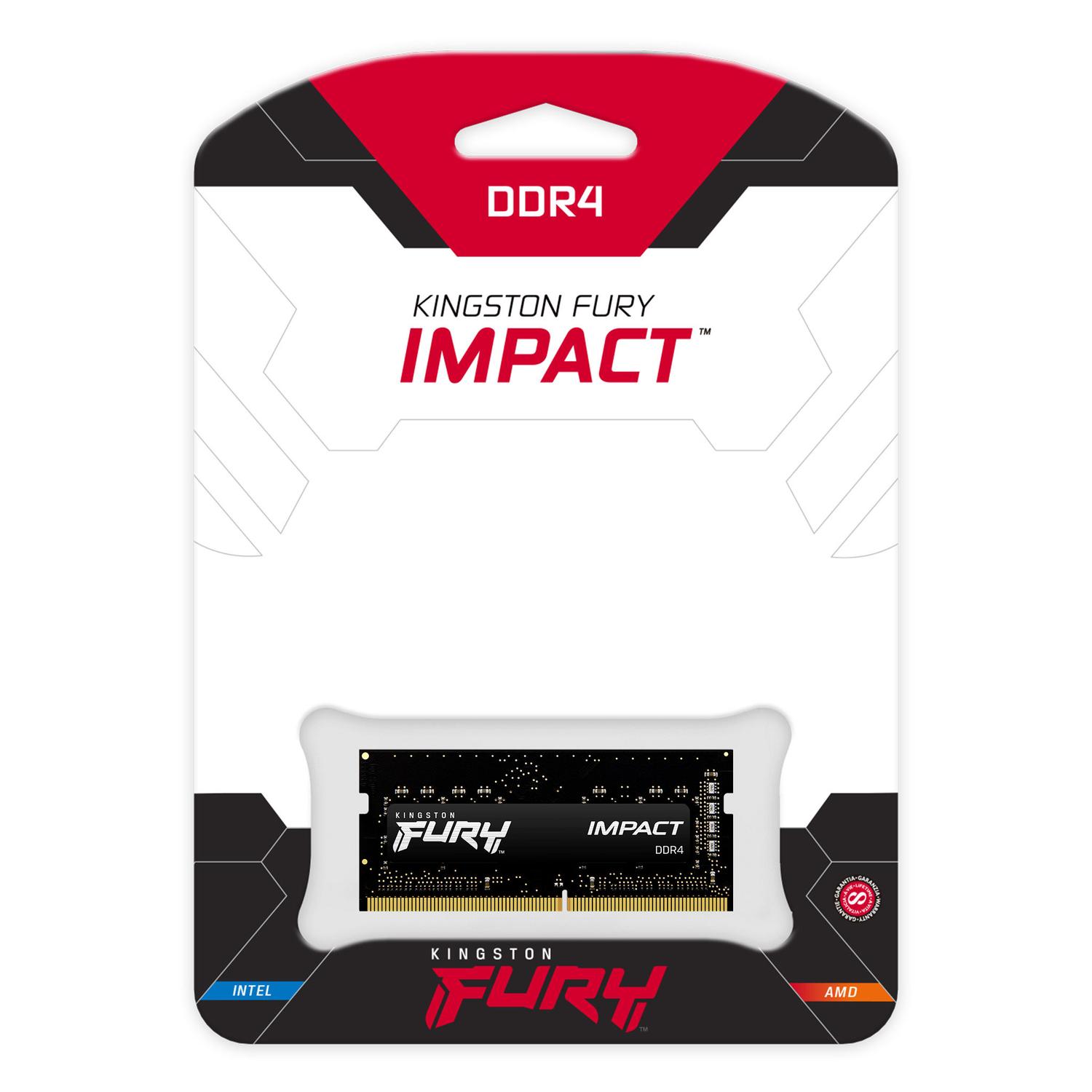 MEMORIA RAM KINGSTON TECHNOLOGY IMPACT FURY 16 GB 1 X 16 GB DDR4 - 3