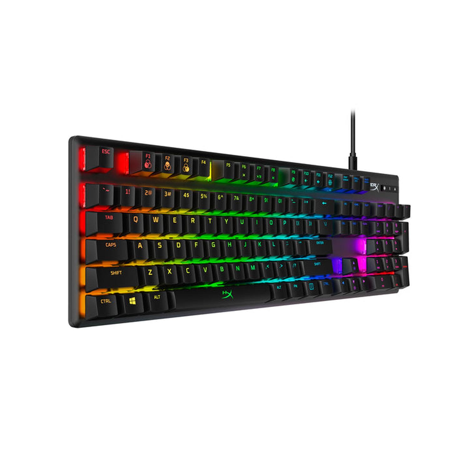 TECLADO HYPERX ALLOY ORIGINS USB QWERTY NEGRO - 2