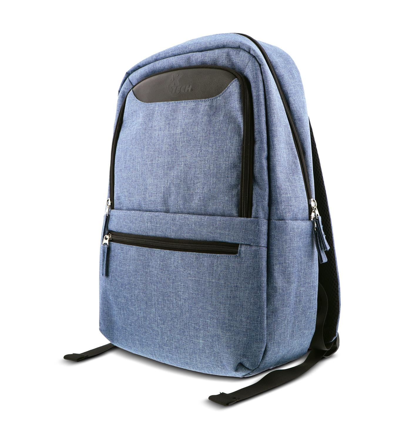 MOCHILA XTECH NOTEBOOK 15.6' NEGRO AZUL XTB-212 ACETATO POLIÉSTER - 1