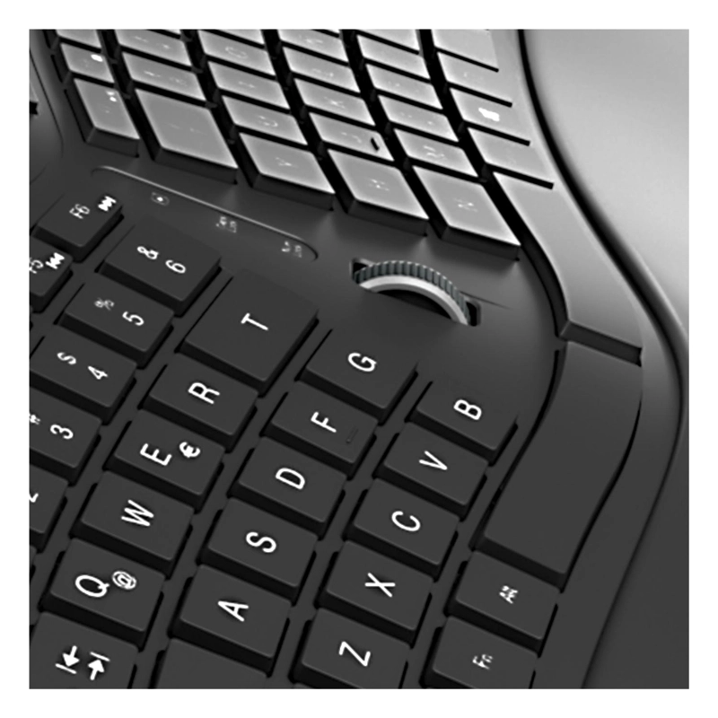TECLADO INALÁMBRICO KLIP XTREME TRANSCEND RF QWERTY ESPAÑOL NEGRO - 3