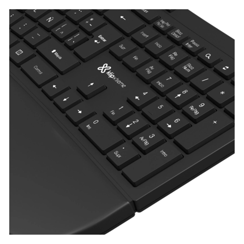 TECLADO INALÁMBRICO KLIP XTREME TRANSCEND RF QWERTY ESPAÑOL NEGRO - 4