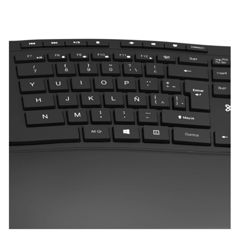 TECLADO INALÁMBRICO KLIP XTREME TRANSCEND RF QWERTY ESPAÑOL NEGRO - 5