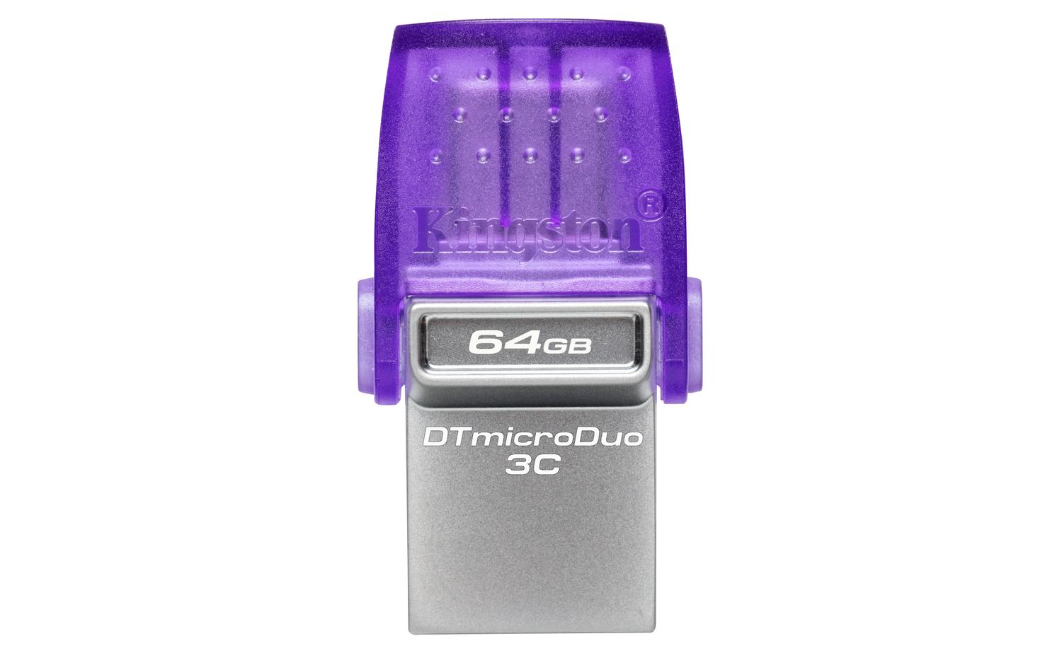 PENDRIVE KINGSTON UNIDAD FLASH USB 64 GB USB TYPE-A USB TYPE-C - 3